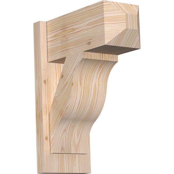 Ekena Millwork Funston Craftsman Smooth Outlooker, Douglas Fir, 7 1/2"W x 16"D x 20"H OUT08X16X20FST04SDF - main